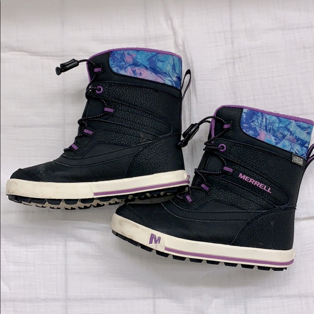 Merrell girls Snow Bank boots